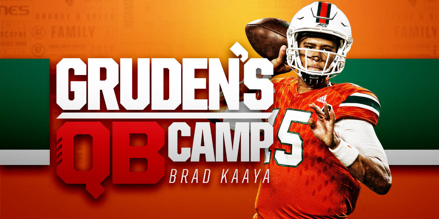 Brad Kaaya to Participate in Gruden's QB Camp