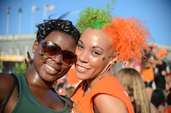 The University of Miami plays against their ACC rival Florida State Seminoles in a game at Sun Life Stadium on October 20, 2012.  Photo by Steven...