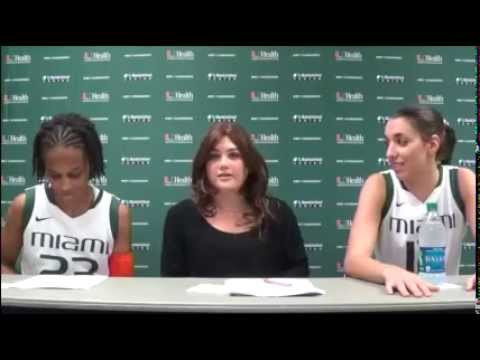 Adrienne Motley and Laura Quevedo talk postgame versus North Florida (Nov. 21)