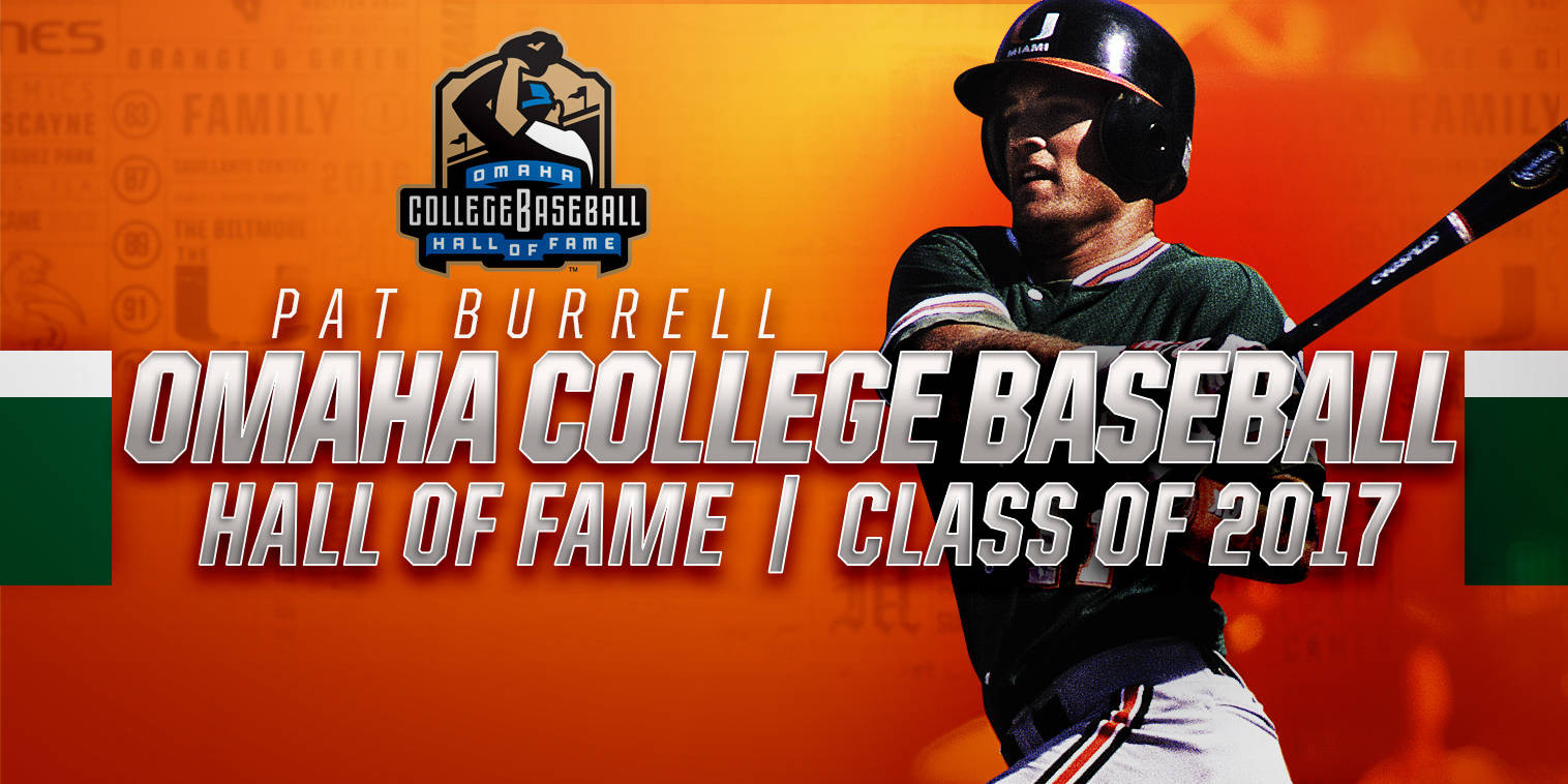 Burrell to Enter Omaha College Baseball Hall of Fame