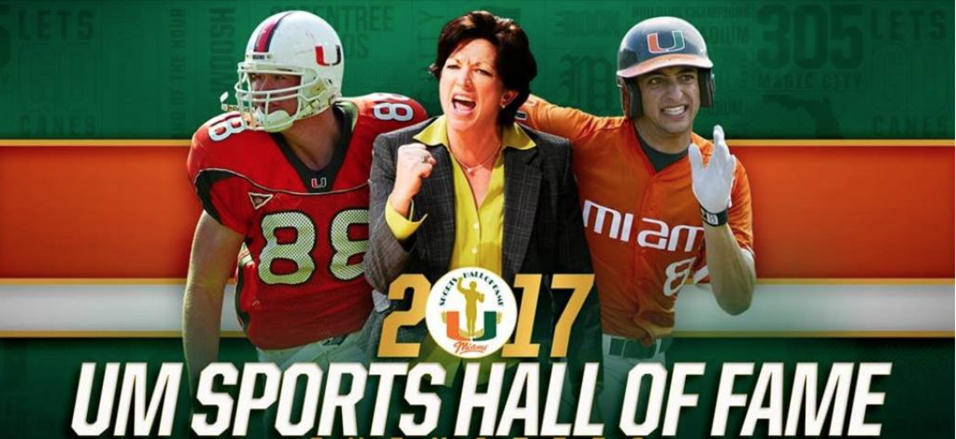 University of Miami Sports Hall of Fame to hold 49th Annual Induction Banquet on April 18th