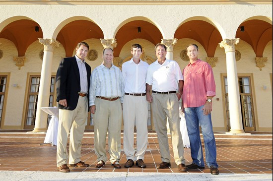 Al Golden, Ken Dorsey, Gino Torretta, Craig Erickson, Bernie Kosar at Gino Torretta Foundation Annual Golf Tournament & Fundraiser