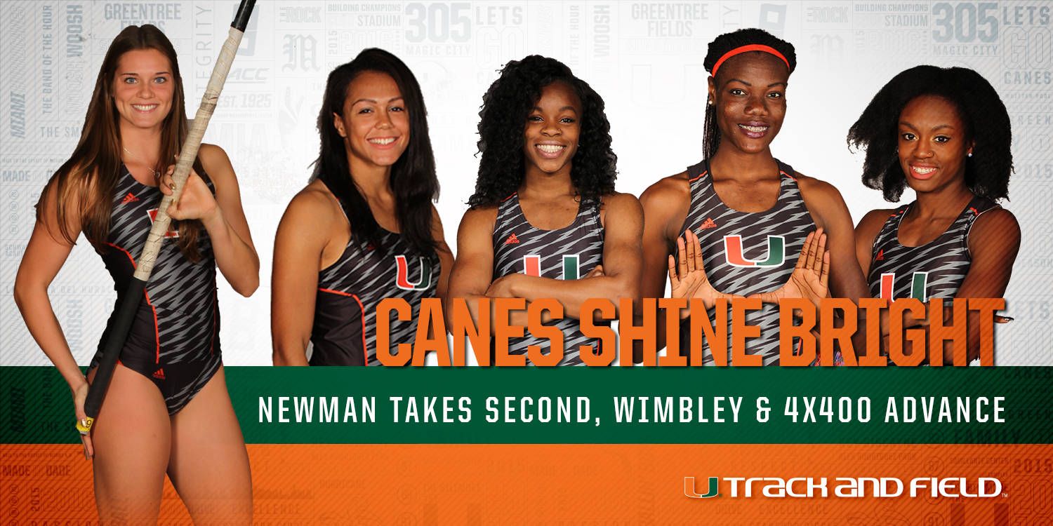 @CanesTrack Shines on Day 2 at NCAAs