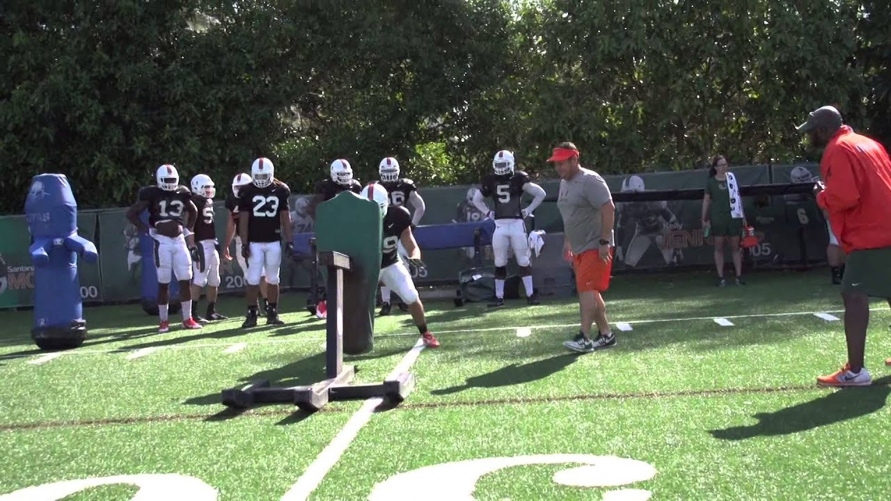 LB Coach | Hurlie Brown | Mic'd Up | Sled Off Drill