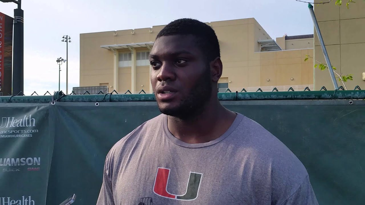 Ufomba Kamalu - #CanesCamp Day 2 (Aug. 6)