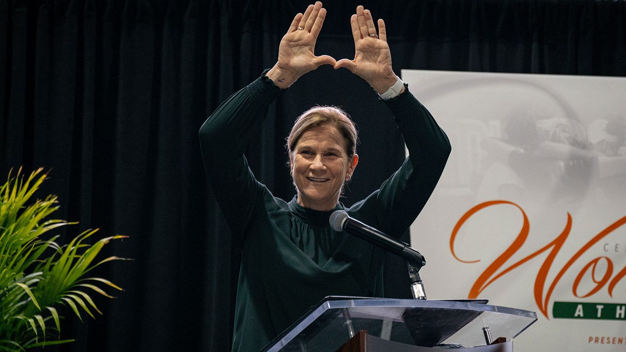 Jill Ellis' Message to Canes: "Be a Voice"