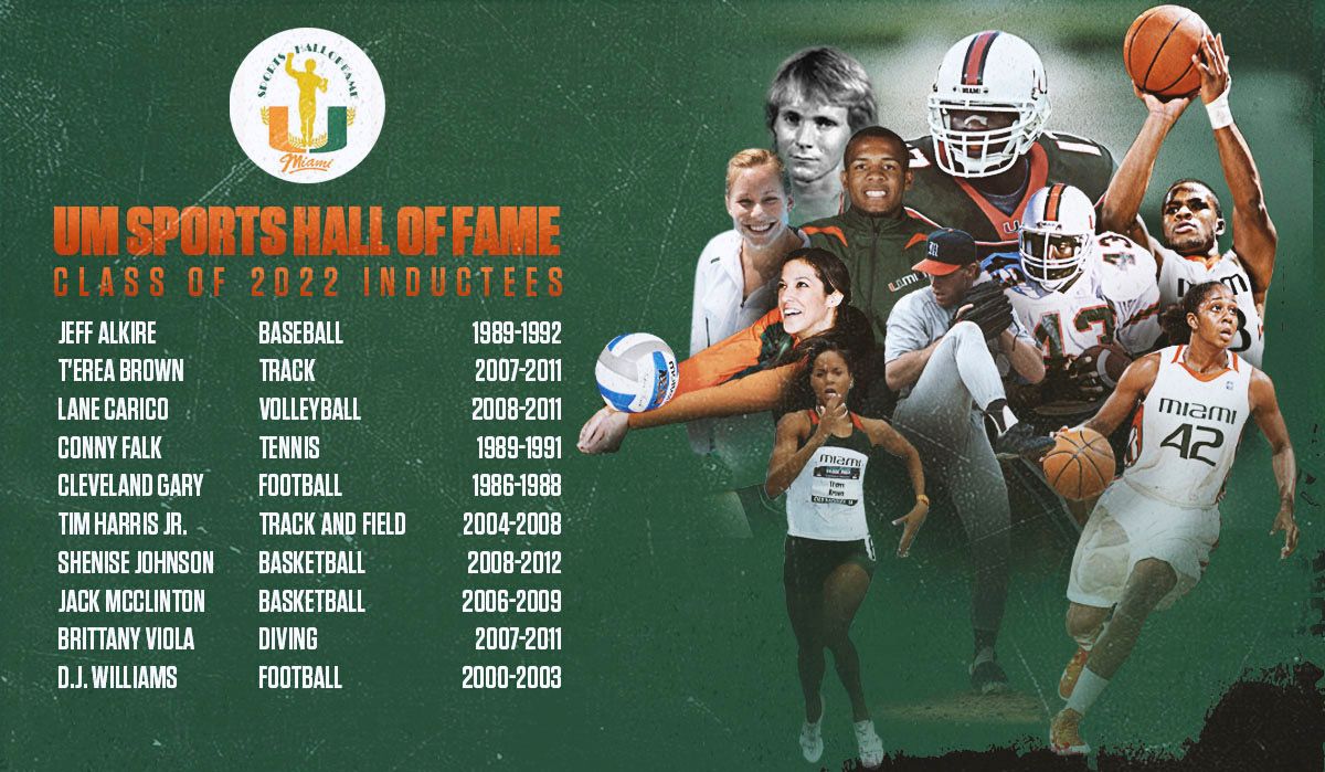 UM Sports Hall of Fame Selects Class of 2022 Inductees