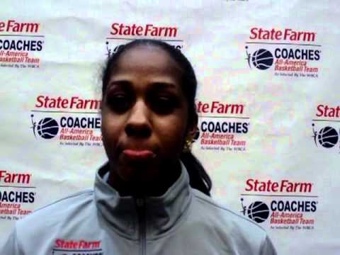 Shenise Johnson named to the WBCA State Farm Coaches' All-America Team