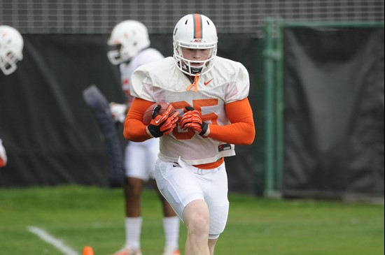 Junior TE Beau Sandland