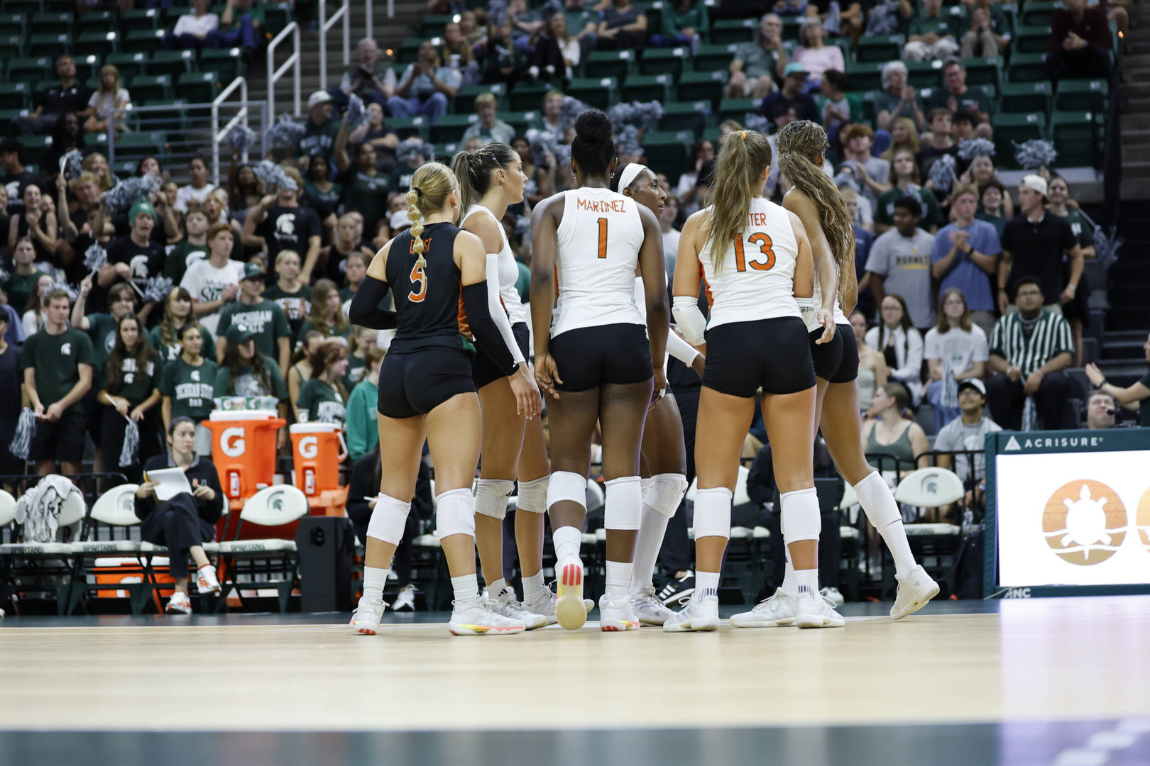 Miami Falls in Five-Set Season Opener at Michigan State