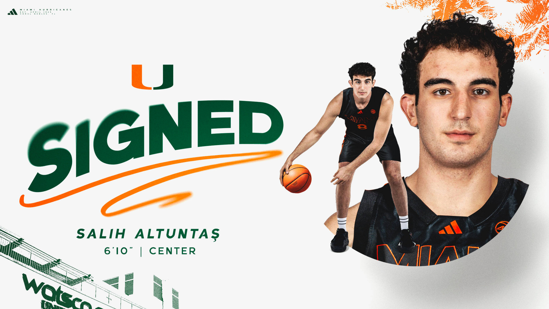 Salih Altuntas Signs with the Hurricanes Salih Altuntas Signs with the Hurricanes