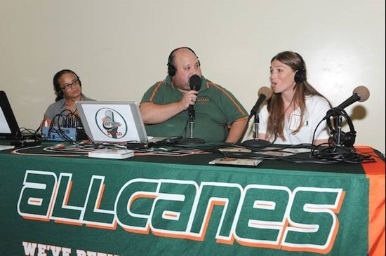 Canes Carnivale at the Bank United  Center-Fieldhouse on August 28, 2010 was the first annual event where fans, players and coaches could meet and...