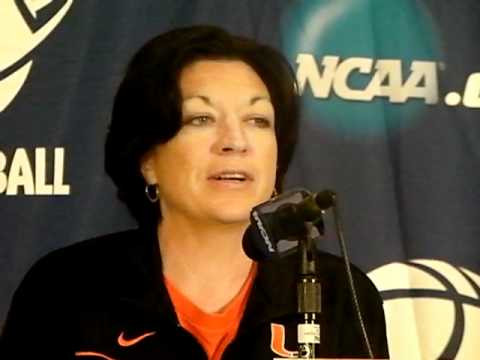 Katie Meier NCAA Presser