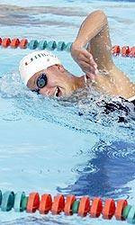 Hurricane Swimmers Compete In Season's Final Dual Meet