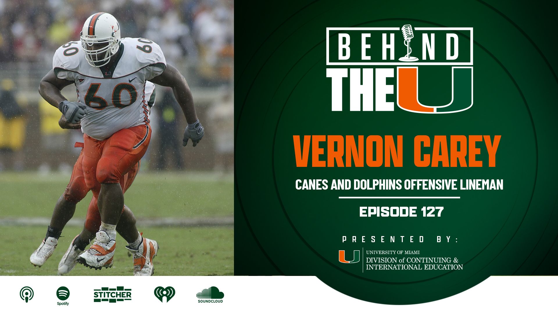Behind The U Podcast: Vernon Carey
