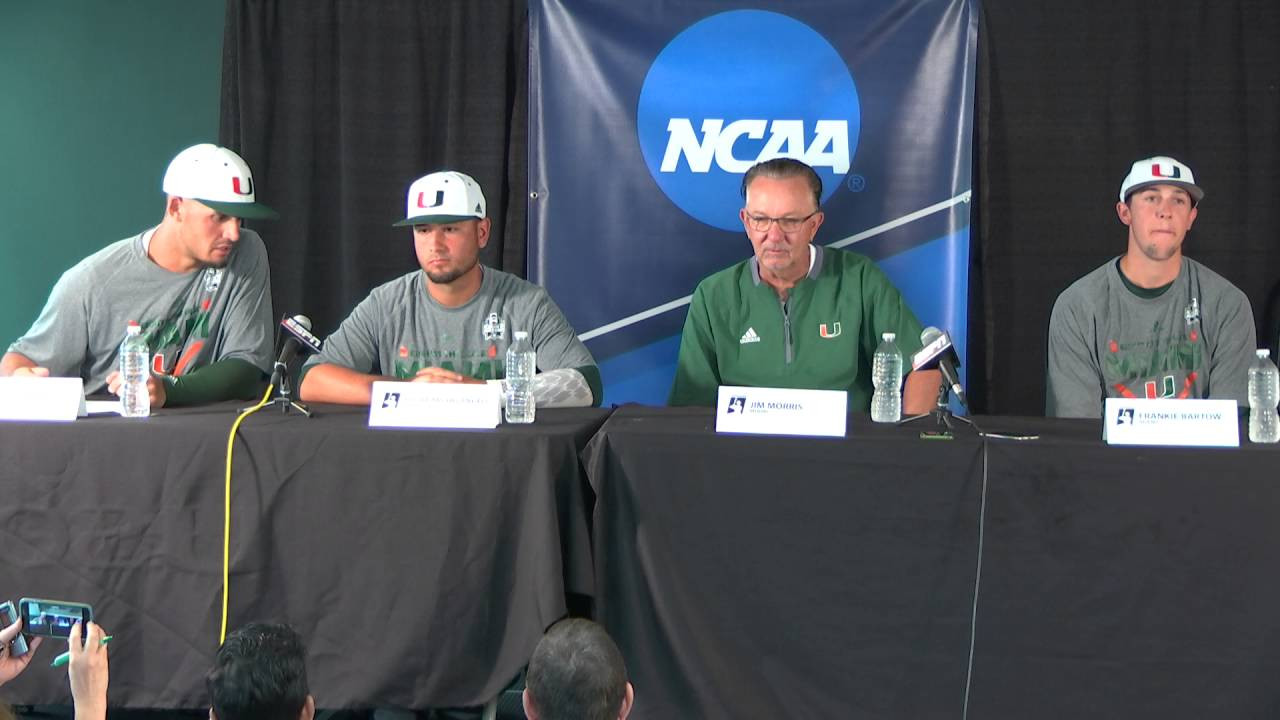 Game Three, Super Regional Postgame Interview | Canes Baseball | 7.12.16