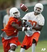 Football Practice Report - Friday, August 15, 2003