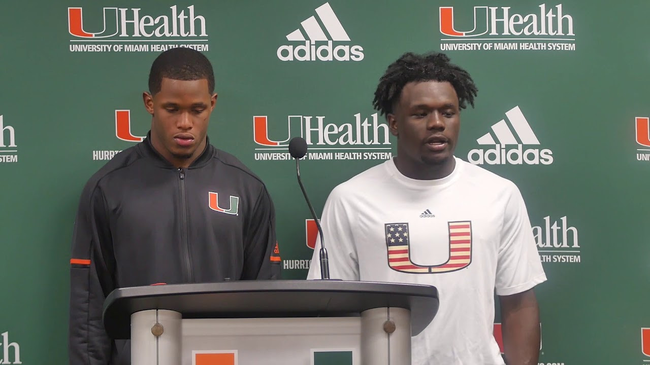 Jaquan Johnson & Trajan Bandy | Post Game Presser vs Notre Dame | 11.11.17