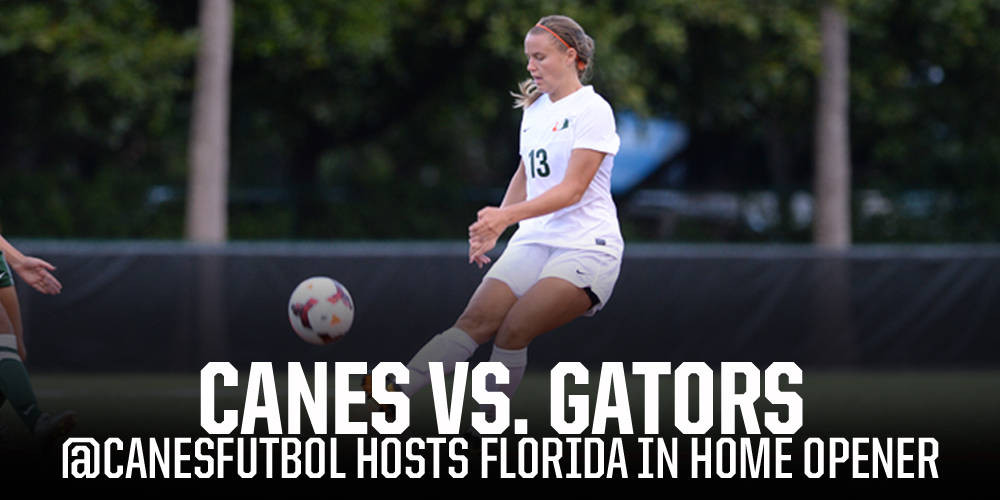 Soccer Faces No. 14/10 Florida in Home Opener