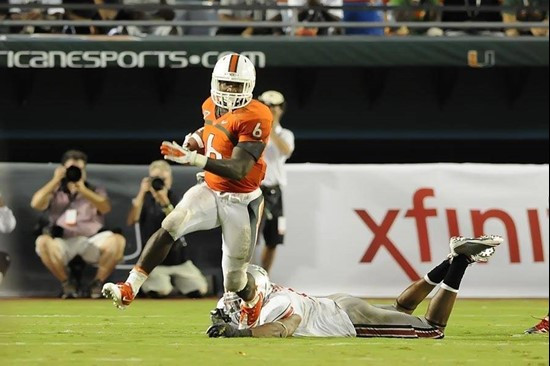 2011 Miami Hurricanes Football vs Ohio State Lamar Miller
