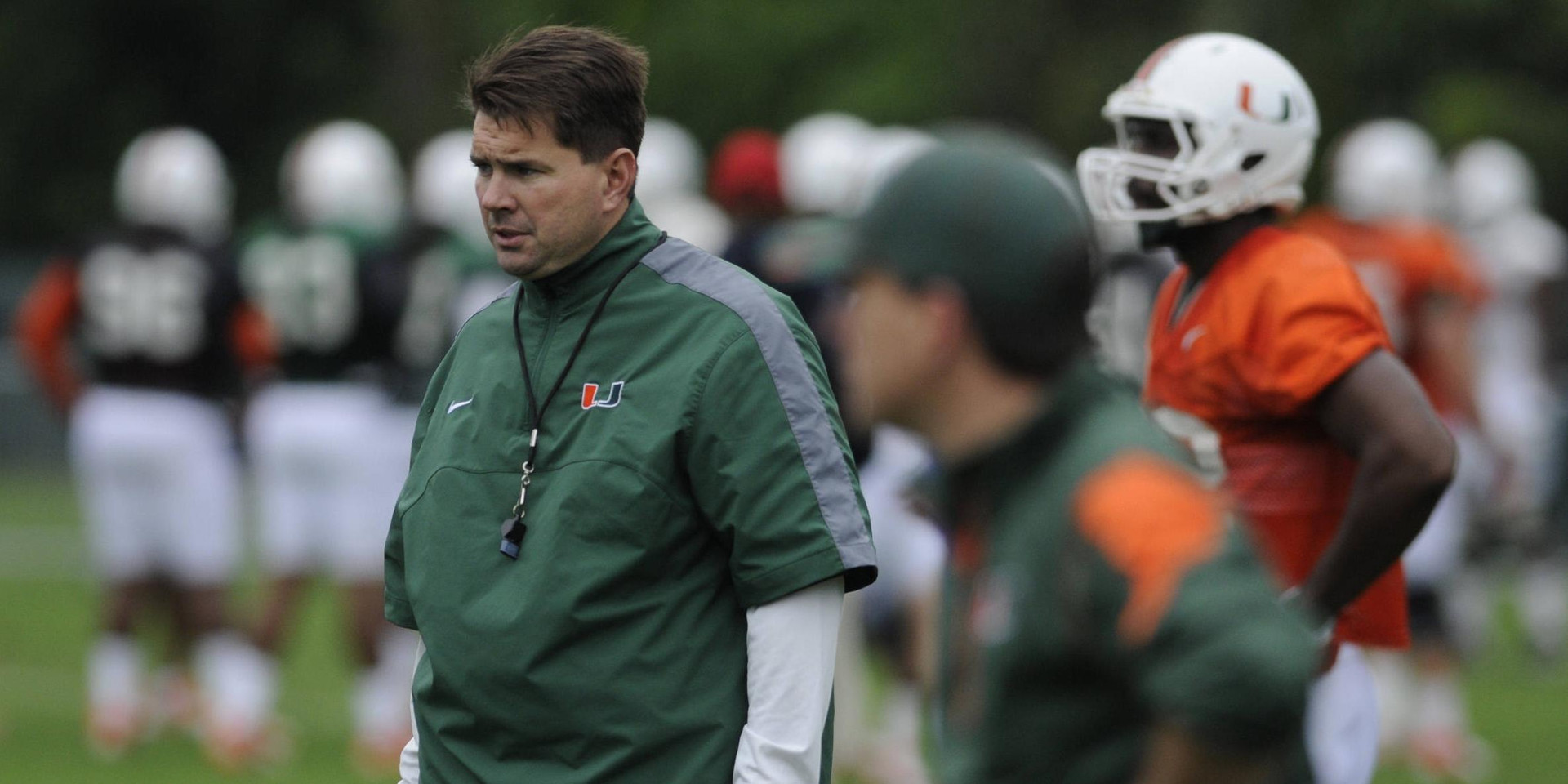 Football Dons Pads for First Time in Spring