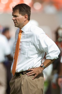 University of Miami head coach Al Golden and the Canes take on the Bethune-Cookman Wildcats in their home opener at Sun Life Stadium on September 15,...