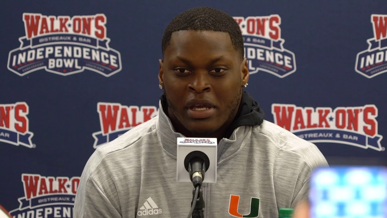 Canes Football | Independence Bowl Presser | 12.24.19