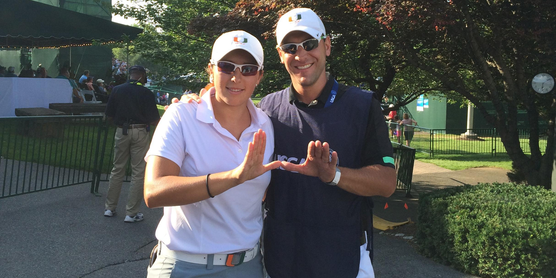 Darquea Closes Out Play #USWomensOpen