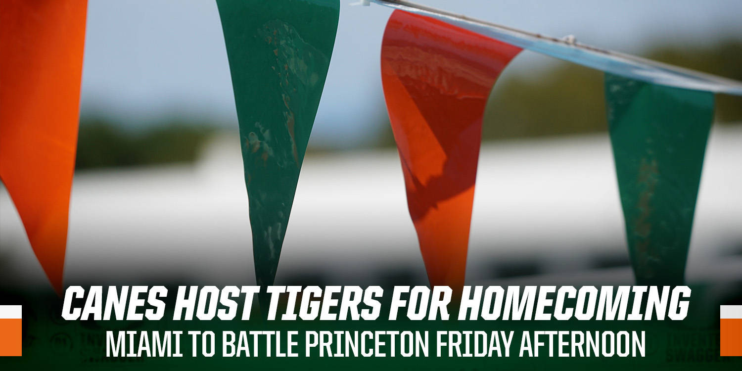 Miami to Face Princeton in Dual Meet Friday at 1 PM