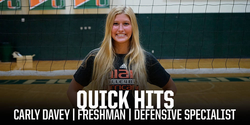 Quick Hits with Carly Davey