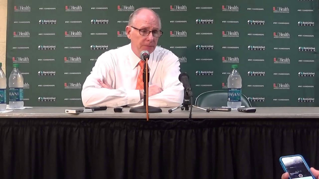 Jim Larrañaga: Men's Basketball vs. North Carolina