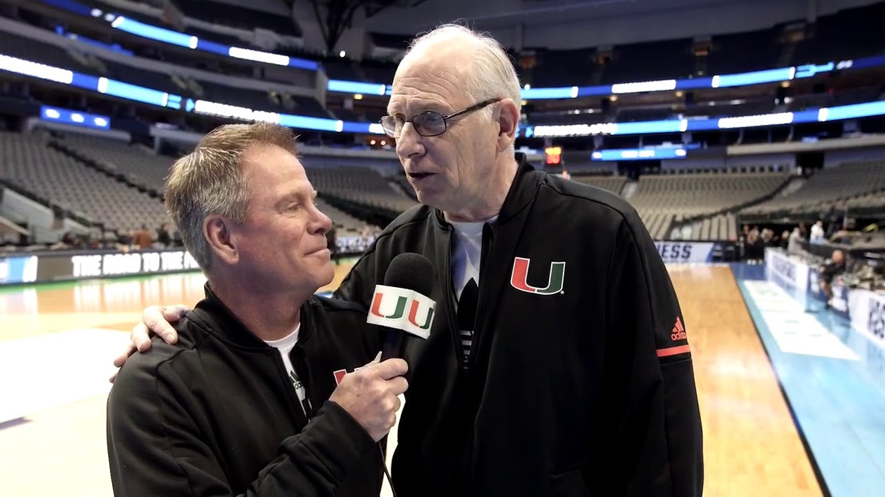 Canes Hoops | Coach L at the NCAA Tournament | 3.14.18