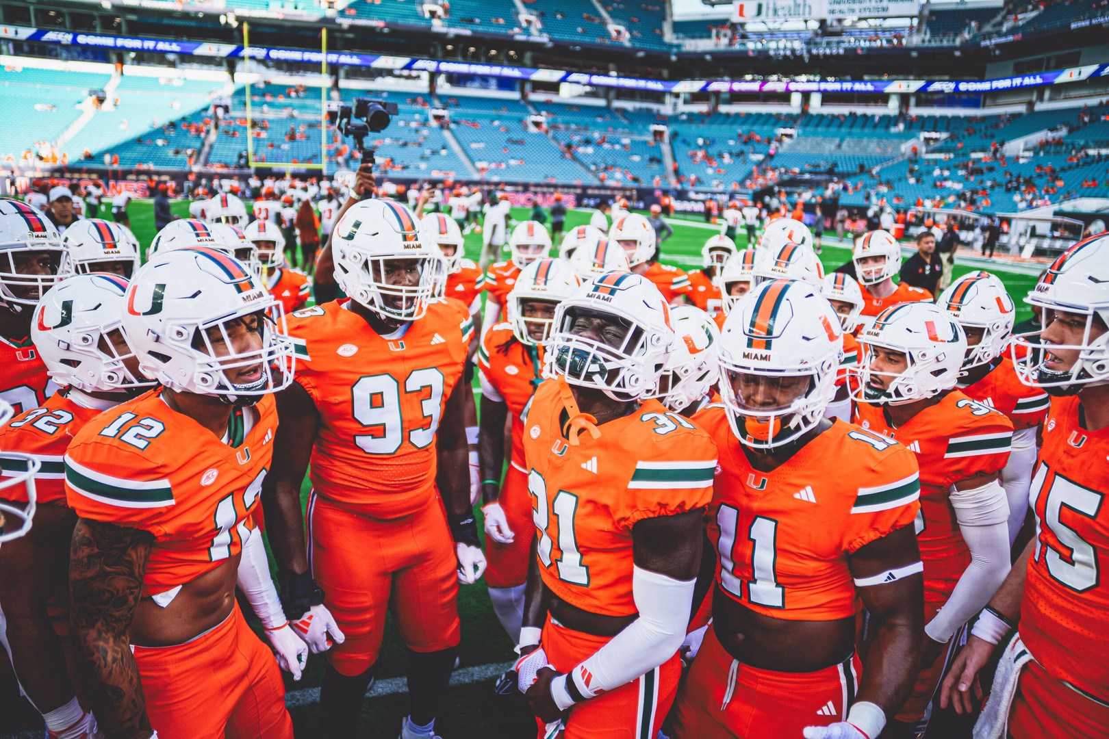 Hurricanes Jump in Top 25 Polls