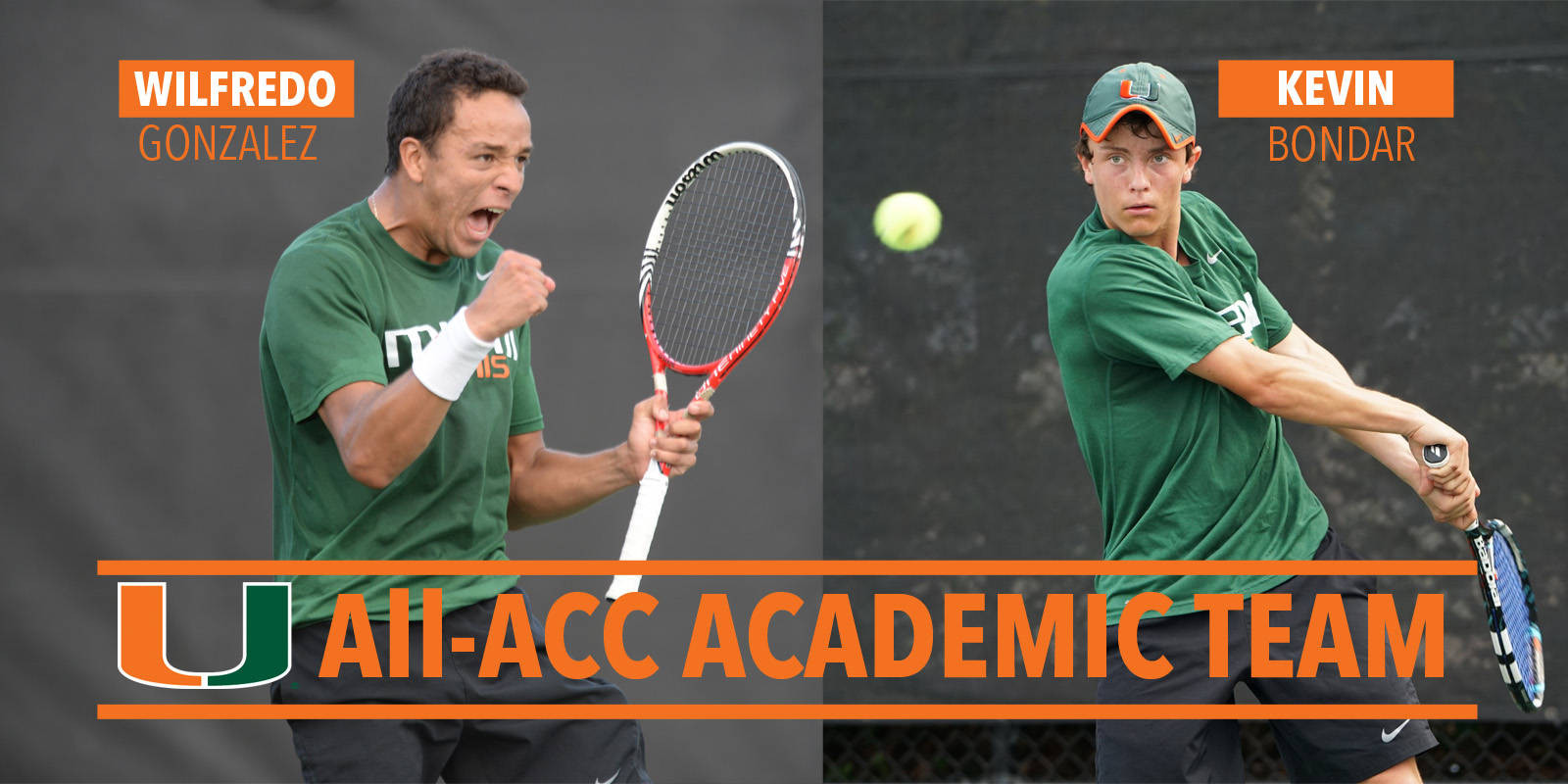 Two Canes on 2015 All-ACC Academic Team