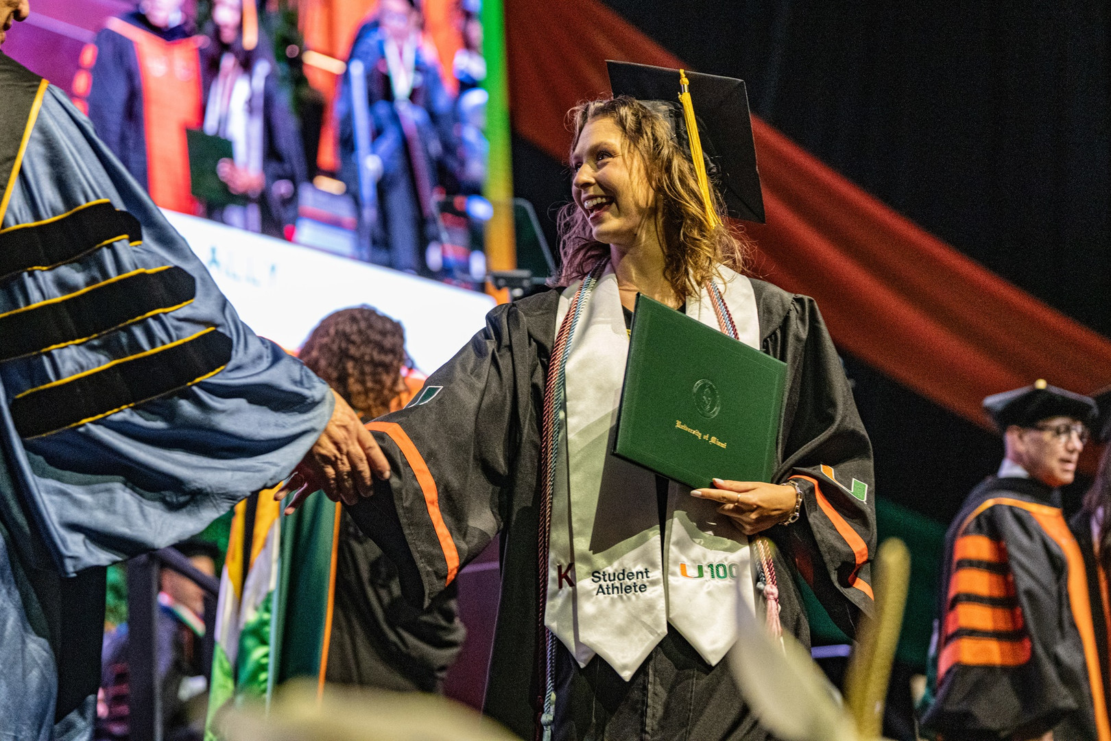 University of Miami Student-Athletes Earn Degrees at Spring Commencement University of Miami Student-Athletes Earn Degrees at Spring Commencement