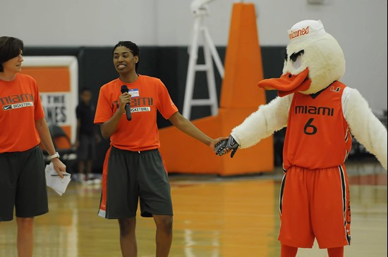 Miami women's basketball held its annual Fantasy Camp Monday night at the Fieldhouse.