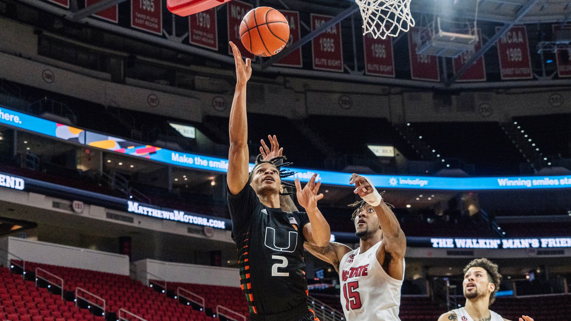 MBB Notches 64-59 Road Win at NC State