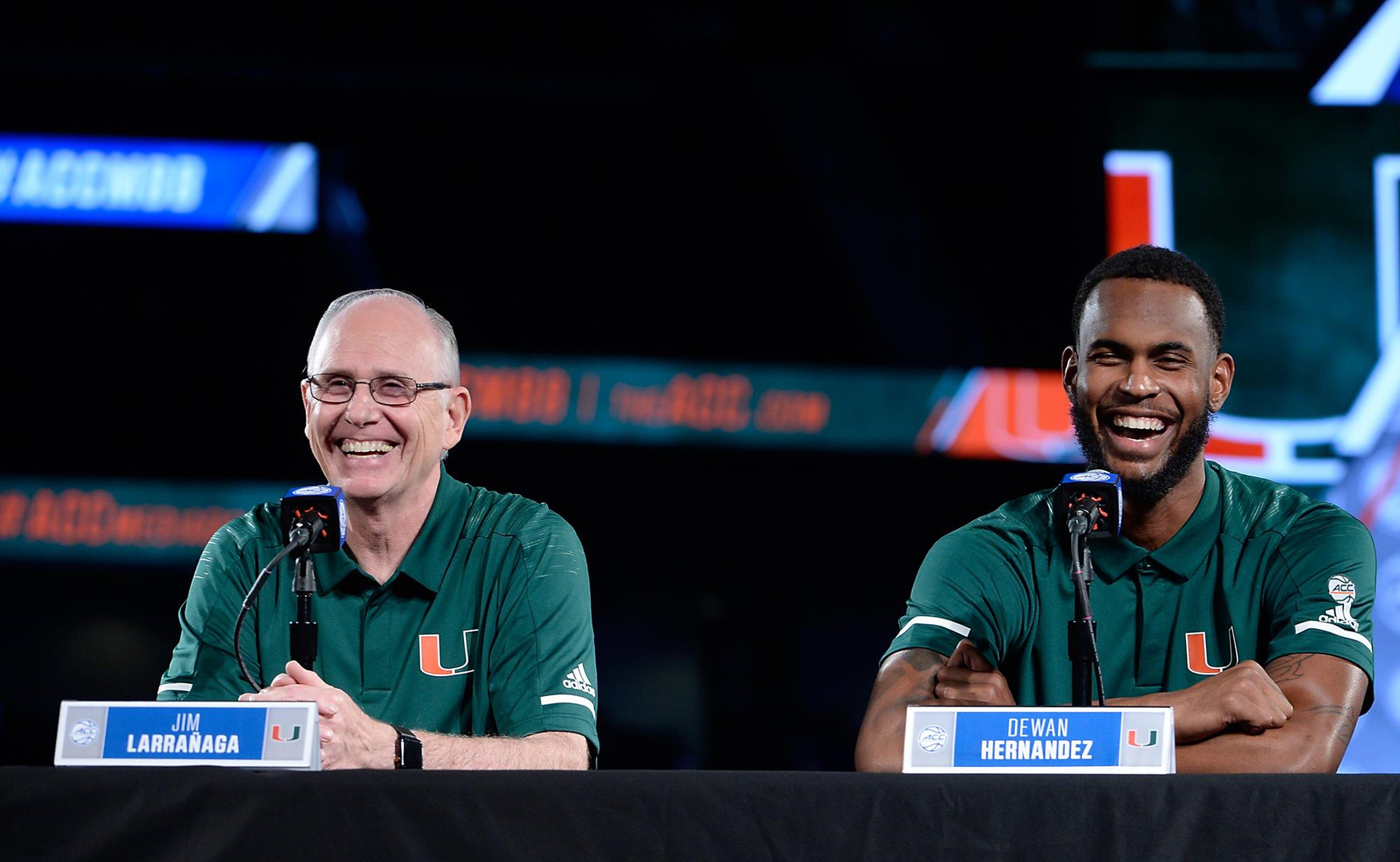 Canes Take Part in 2018 ACC Operation Basketball