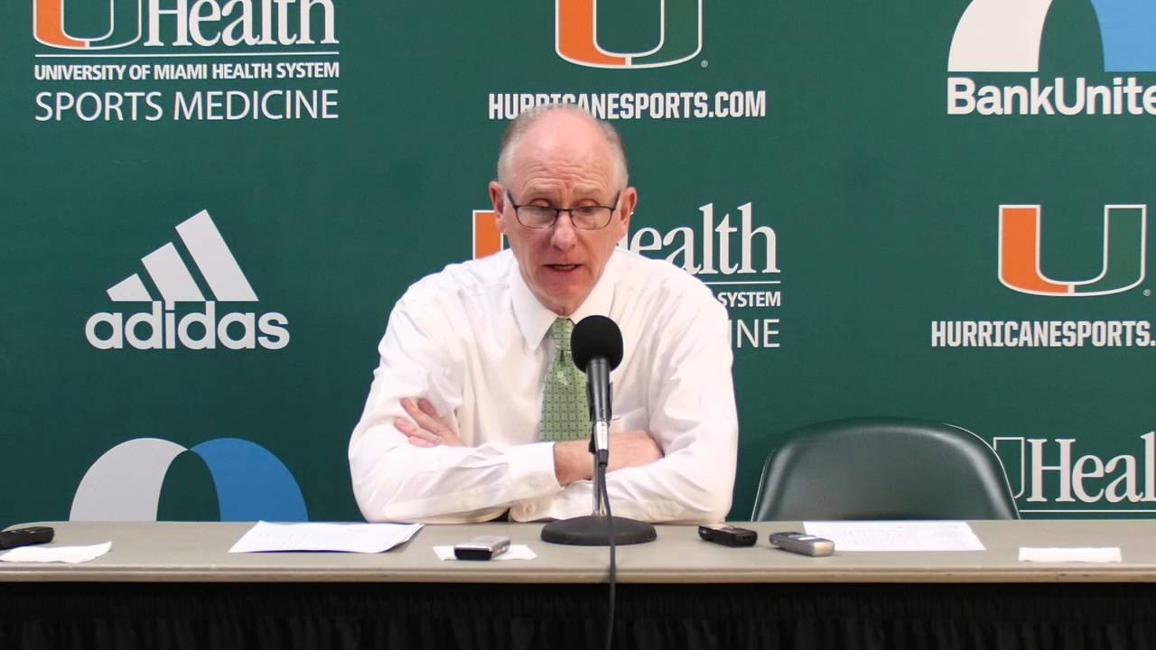 Head Coach Jim Larrañaga | Post Game Presser Florida | 12.08.15