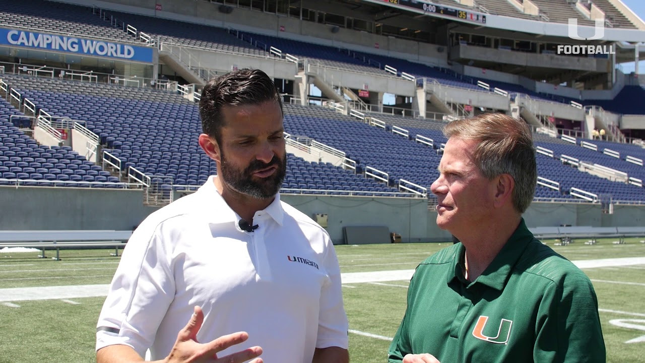 Spring Football Recap | Manny Diaz with Joe Zagacki | 4.20.19