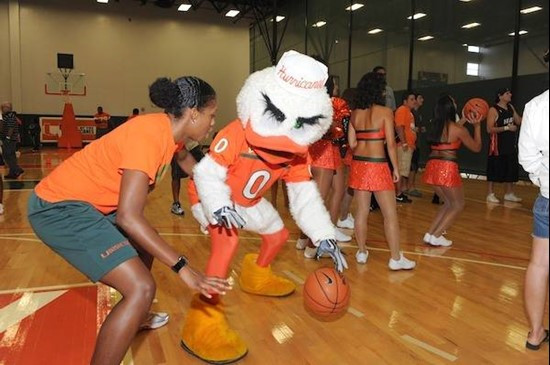 Canes Carnivale at the Bank United Center-Fieldhouse on August 28, 2010 was the first annual event where fans, players and coaches could meet and...