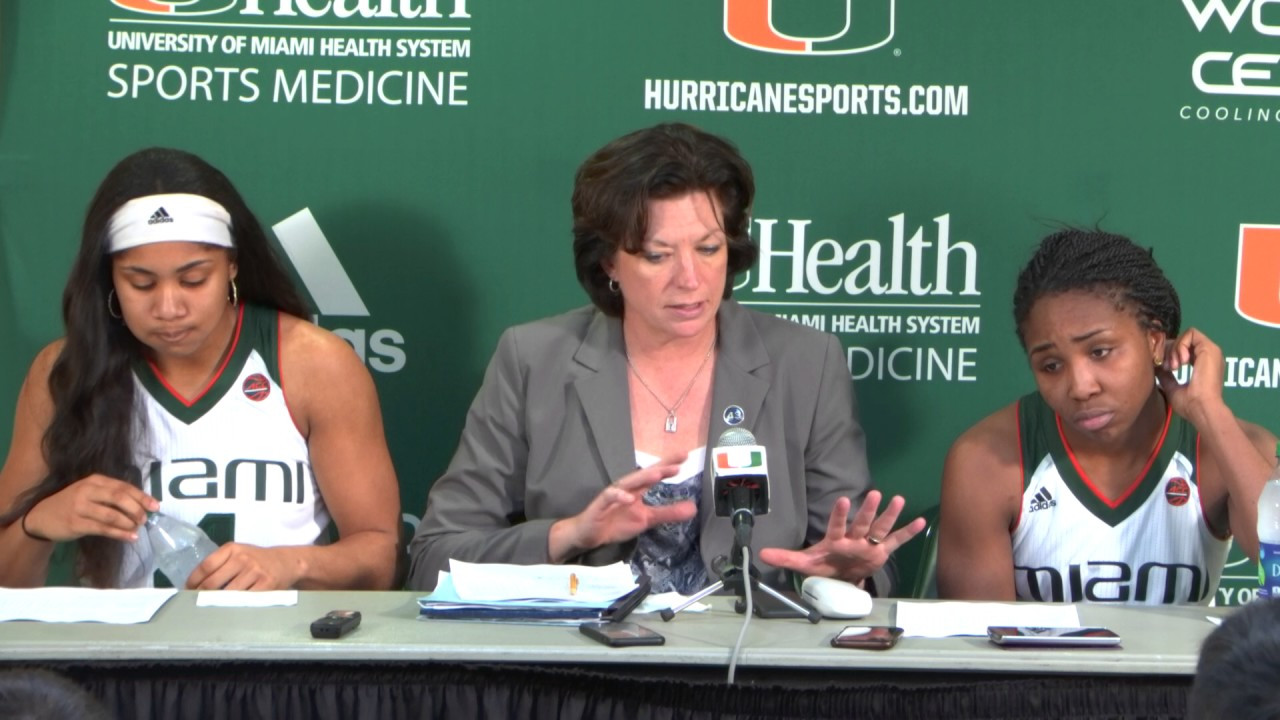 Katie Meier, Jessica Thomas & Shaneese Bailey UNC Post Game