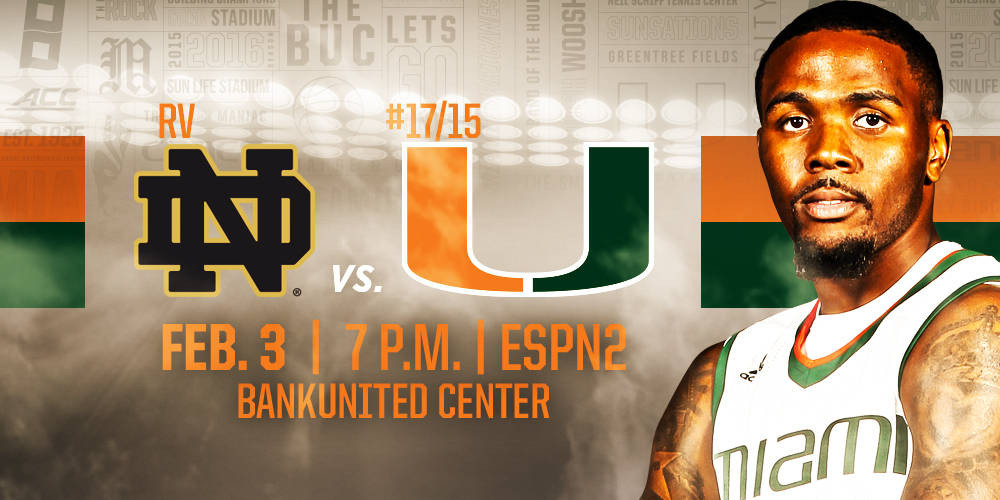 Game Day: Notre Dame at #17/15 Miami