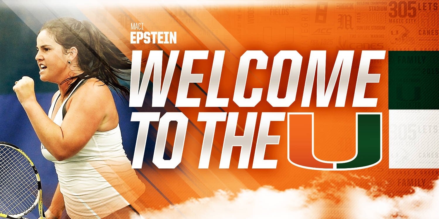 @CanesWTennis Signs Virginia Transfer Maci Epstein