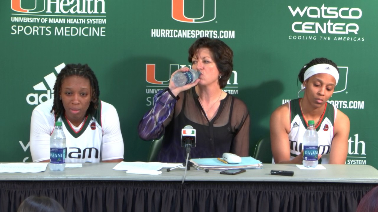 Katie Meier, Keyona Hayes, Adrienne Motley | Post Game Presser | 2.9.17