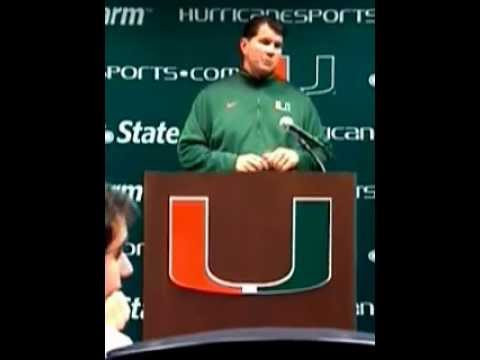 Canes All Access-March 1, 2012--Coach Golden