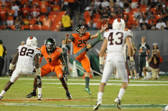 2010 Miami Hurricanes Football vs Virginia Tech