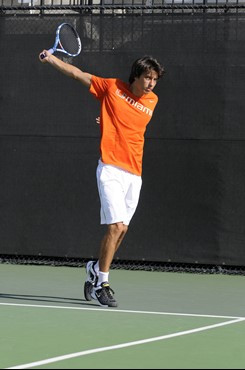 2012 Miami Hurricanes Men's Tennis Photo Day