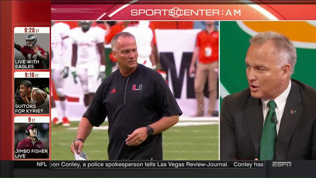 Mark Richt | SportsCenter | 7.25.17