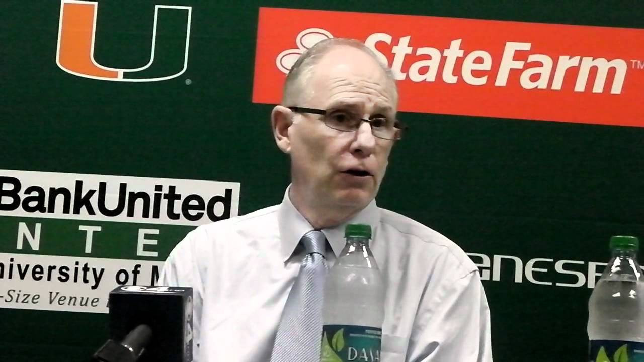 2/9/12 Miami v. Va Tech post-game press conference: Coach Larranaga